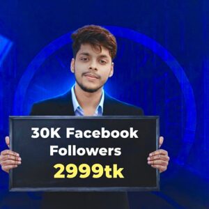 ৩০ হাজার ফলোয়ার